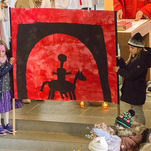 Palmweihe wird zu einem lebendigen Gottesdienst.