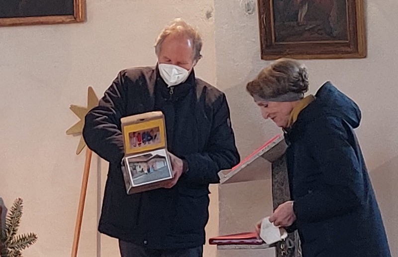 Sternsingergottesdienst: Dank an Toni